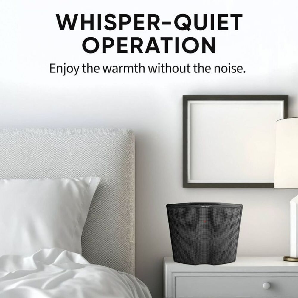 EVO Evolution Twin Ceramic Personal Space Small Po Black - Picture 10 of 11